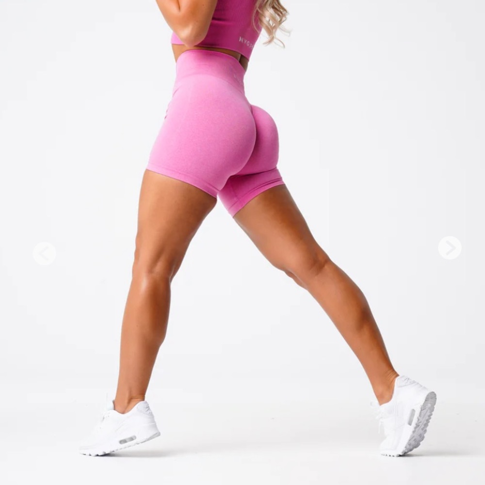 BUBBLE GUM PINK PRO SHORTS